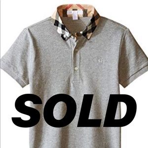 *Authentic Burberry Boys Polo*